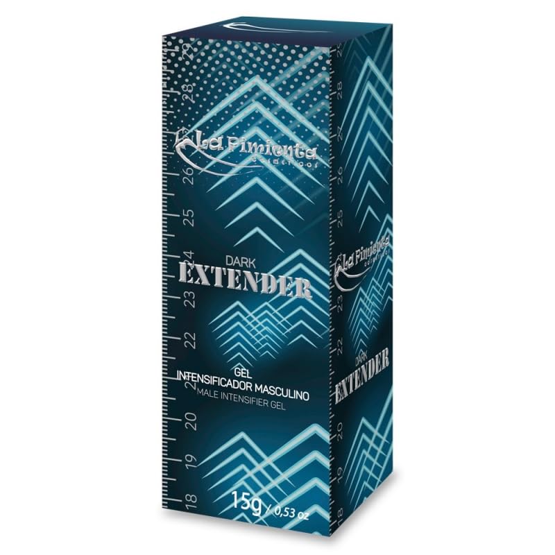 Gel Excitante Maior Ereção Rígida Dark Extender - 15G, La Pimienta